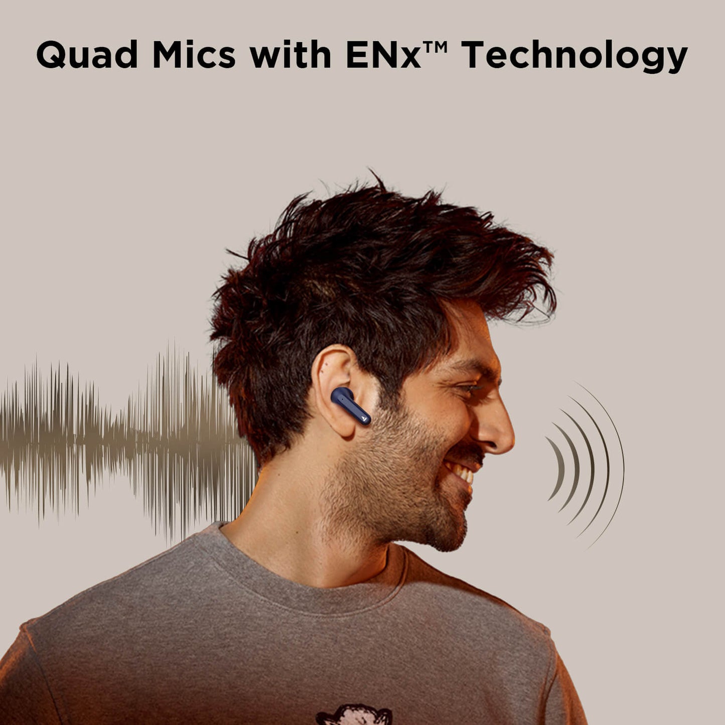 boAt Airdopes 175 |TWS Earbuds10mm drivers, Quad mics with ENx™️ Technology, Bluetooth v5.2, IPX4 Sweat & Water Resistance, ASAP™  Fast Charge