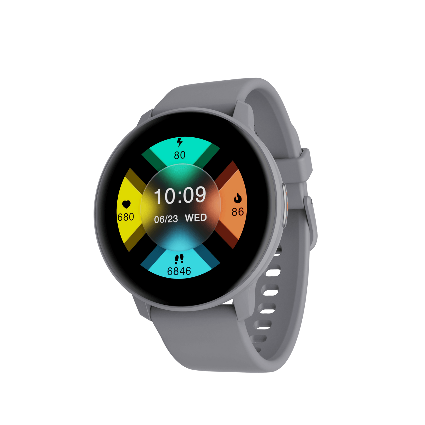 boAt Lunar Connect | Round Dial Smart Watch with 1.28” (3.25 cm) HD Display, BT Calling, Supports Hindi & English Language, Up to 20 contacts, 100+ Sports Modes