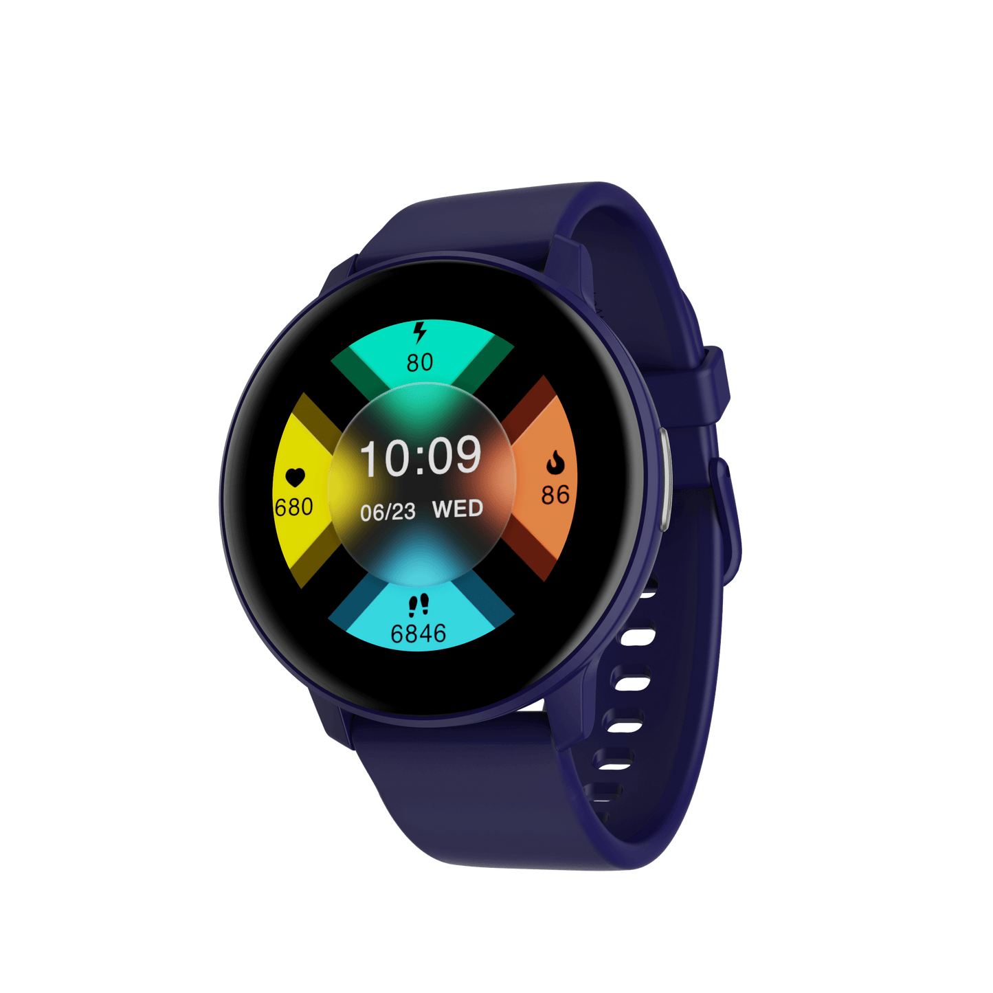 boAt Lunar Connect | Round Dial Smart Watch with 1.28” (3.25 cm) HD Display, BT Calling, Supports Hindi & English Language, Up to 20 contacts, 100+ Sports Modes