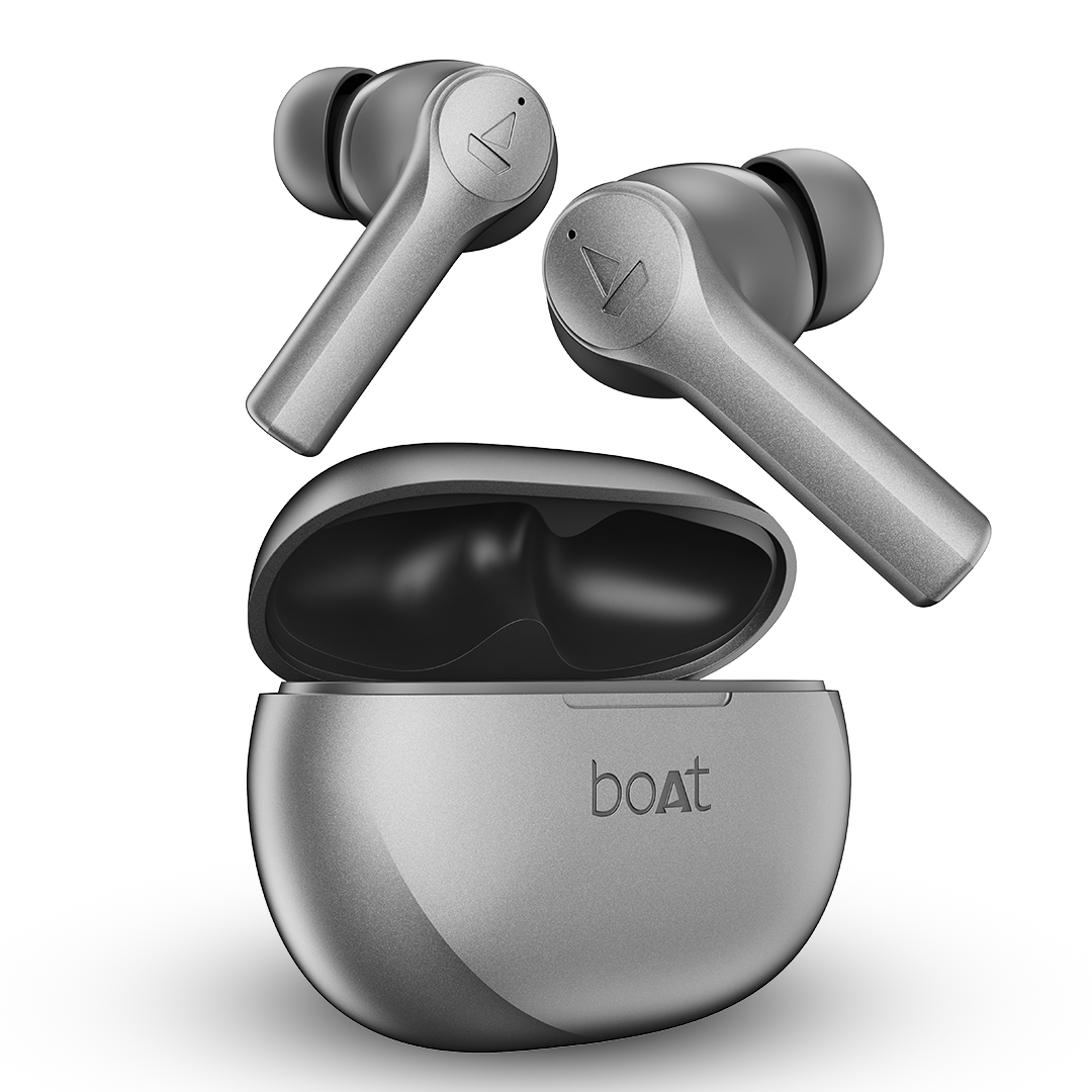 boAt Airdopes Supreme | Wireless Earbuds with 50 Hours Playback, AI ENx™ with Wind Noise Reduction, Cinematic Spatial Audio