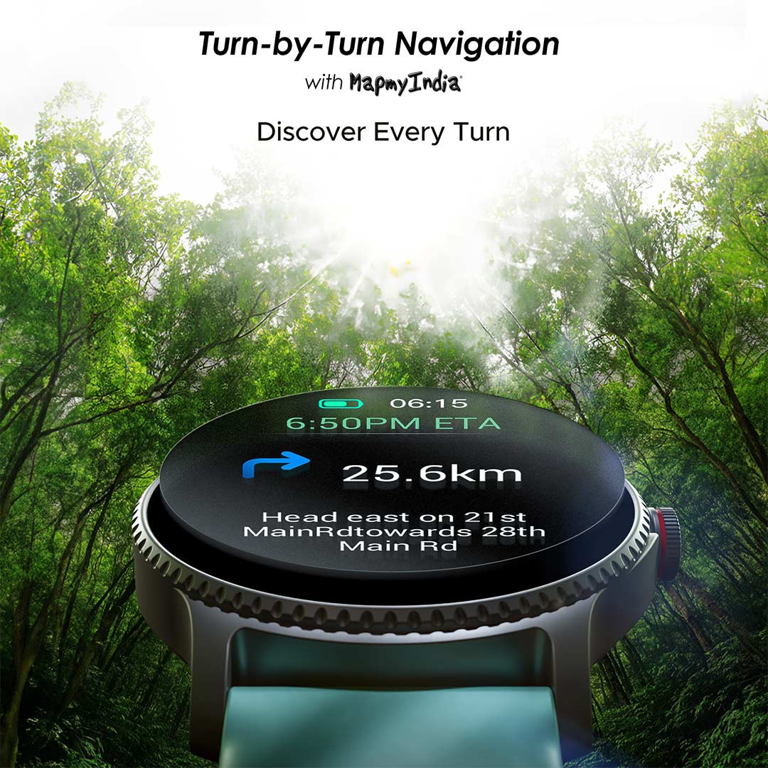 boAt Lunar Discovery | Premium Smartwatch with 1.39" Display, QR Code Hub, 700+ Active Modes, Crest Fitness Challenge