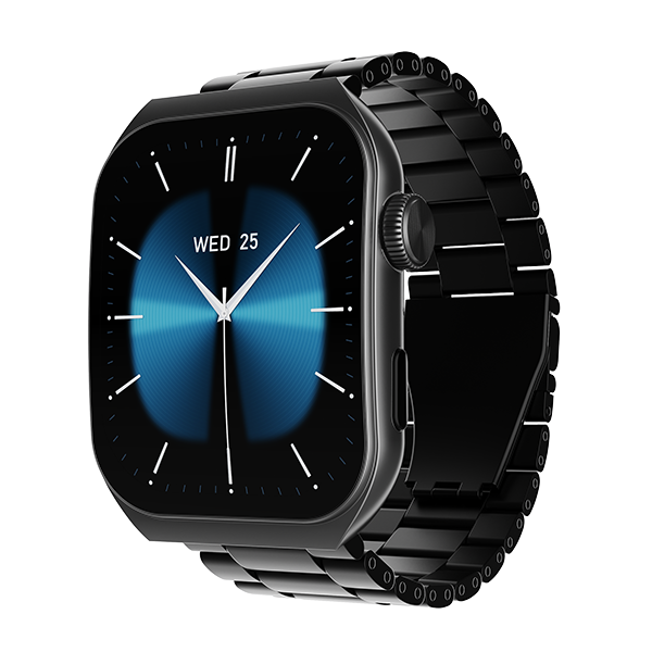 boAt Ultima Vogue | Smartwatch with 1.96" (4.97cm) AMOLED Display, BT Calling, 100+ Watch Faces, 100+ Active Modes