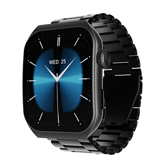 boAt Ultima Vogue | Smartwatch with 1.96" (4.97cm) AMOLED Display, BT Calling, 100+ Watch Faces, 100+ Active Modes