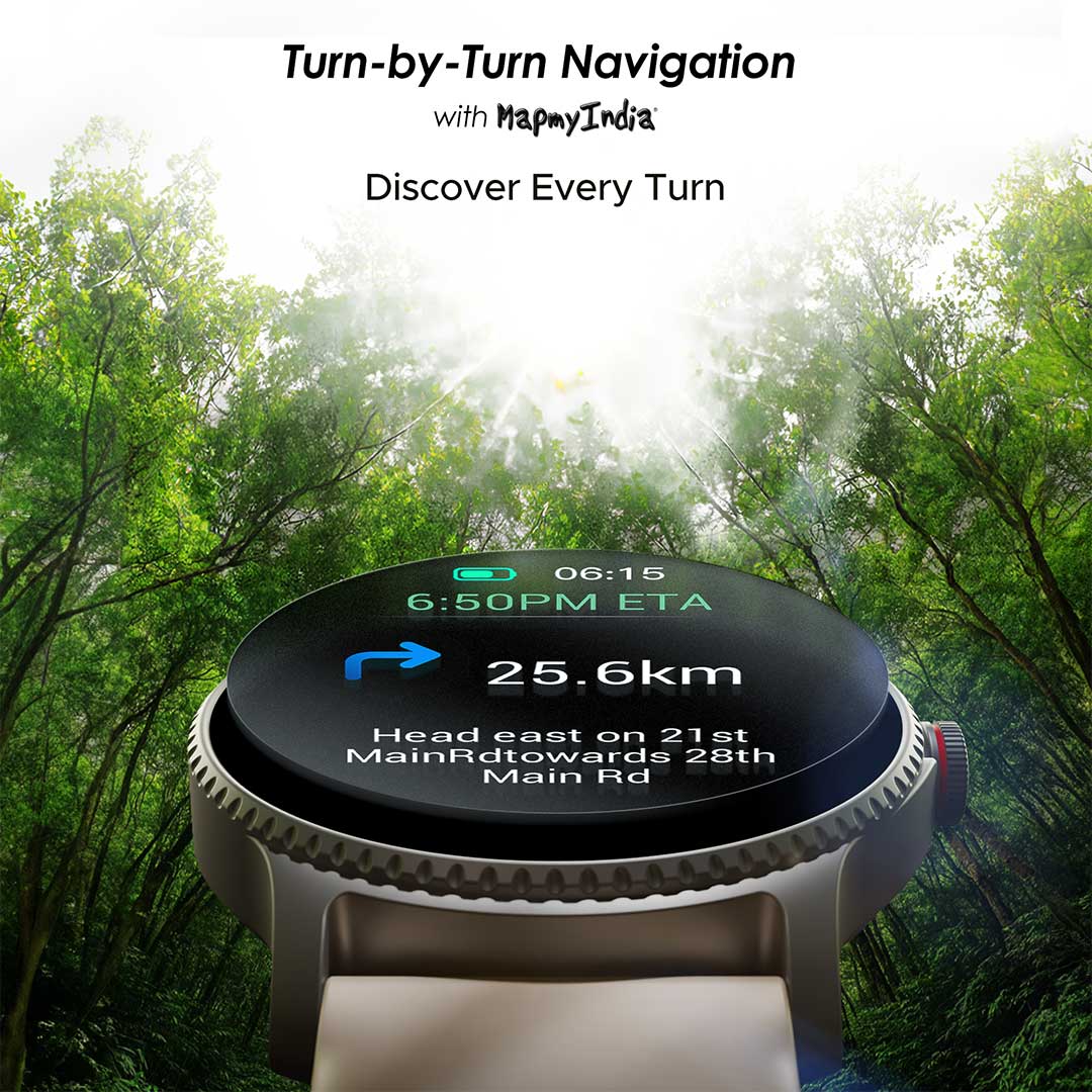 boAt Lunar Discovery | Premium Smartwatch with 1.39" Display, QR Code Hub, 700+ Active Modes, Crest Fitness Challenge