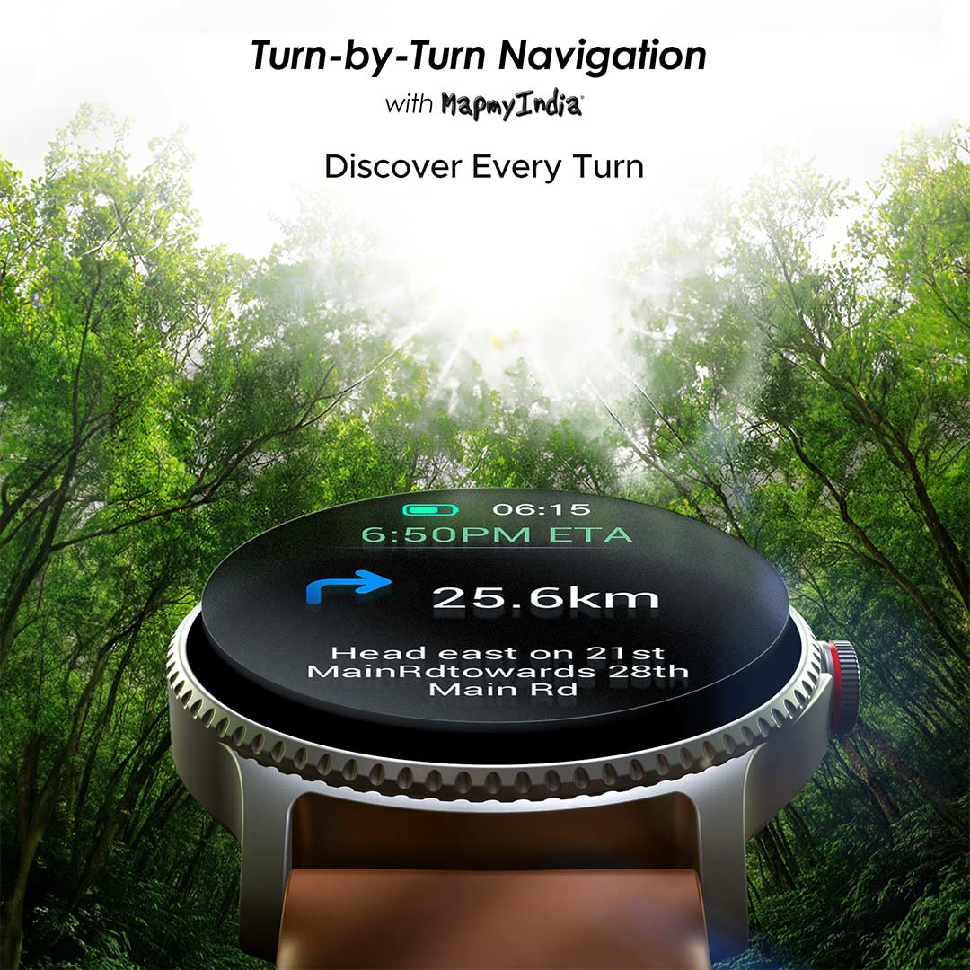 boAt Lunar Discovery | Premium Smartwatch with 1.39" Display, QR Code Hub, 700+ Active Modes, Crest Fitness Challenge