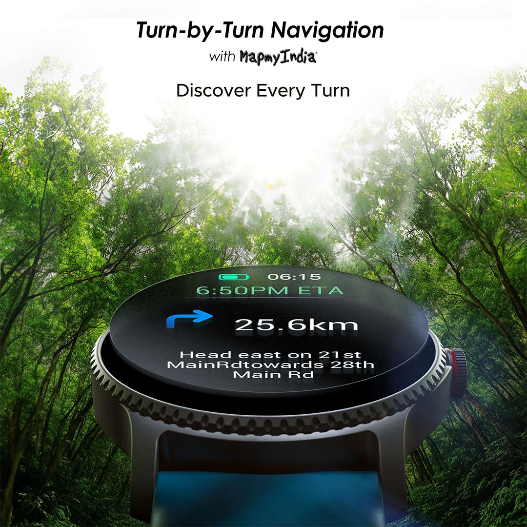 boAt Lunar Discovery | Premium Smartwatch with 1.39" Display, QR Code Hub, 700+ Active Modes, Crest Fitness Challenge