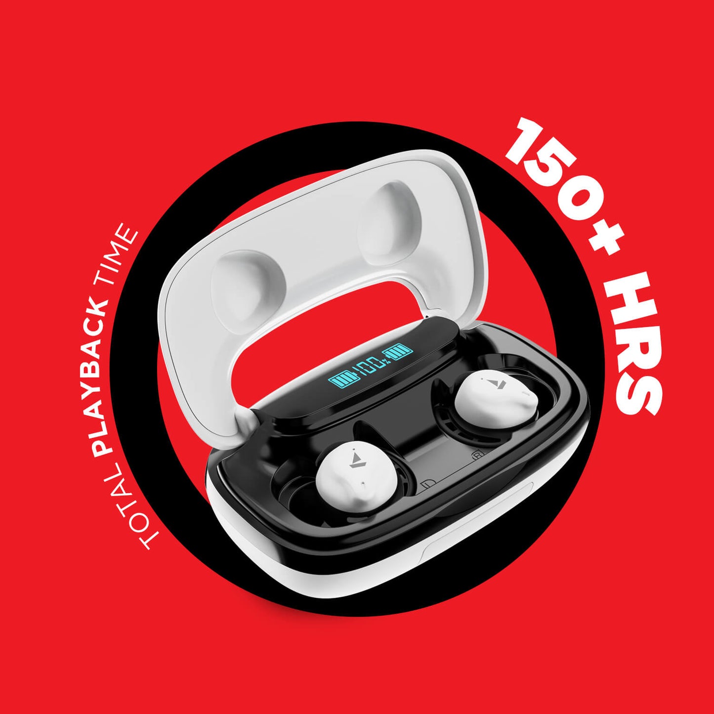 boAt Airdopes 621 | TWS Earbuds with 6mm Driver, 150 Hours Mountainous Playback, IWP & ASAP Charge technology