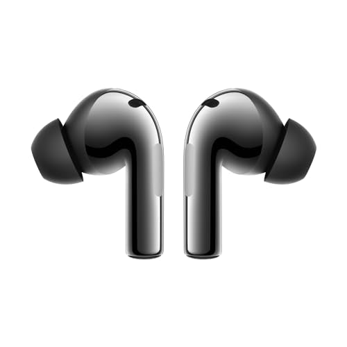 OnePlus Buds 3 in Ear TWS Bluetooth Earbuds with Upto 49dB Smart Adaptive Noise Cancellation,Hi-Res Sound Quality,Sliding Volume Control,10mins for 7Hours Fast Charging with Upto 44Hrs Playback(Gray)