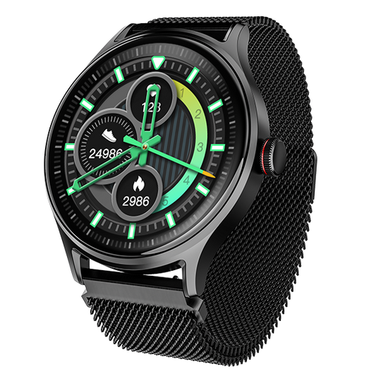 boAt Lunar Mirage | Smartwatch with 1.52" (3.86cm) Round HD Display, BT Calling, 100+ Sports Modes, Functional Crown