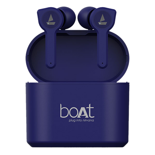 boAt Airdopes 408 | Wireless Earbuds with 10mm drivers, IWP™️ Technology, ENx™️ Technology, Playback Upto 30 Hours