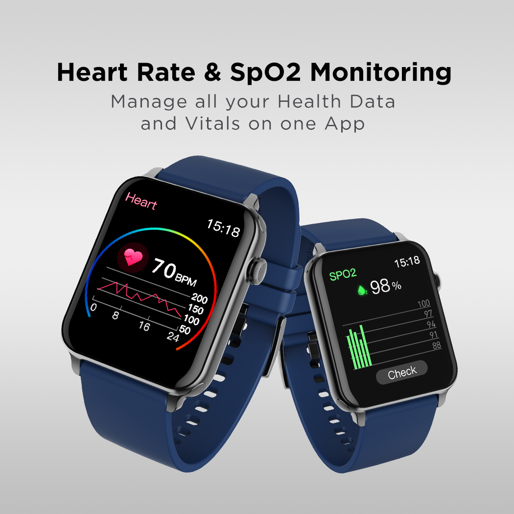 boAt Wave Voice | Most Featured Calling Smart Watch with 10 days of battery life, 1.68" (4.29cm) HD Curved Display, SpO2 & Heart Rate Monitoring