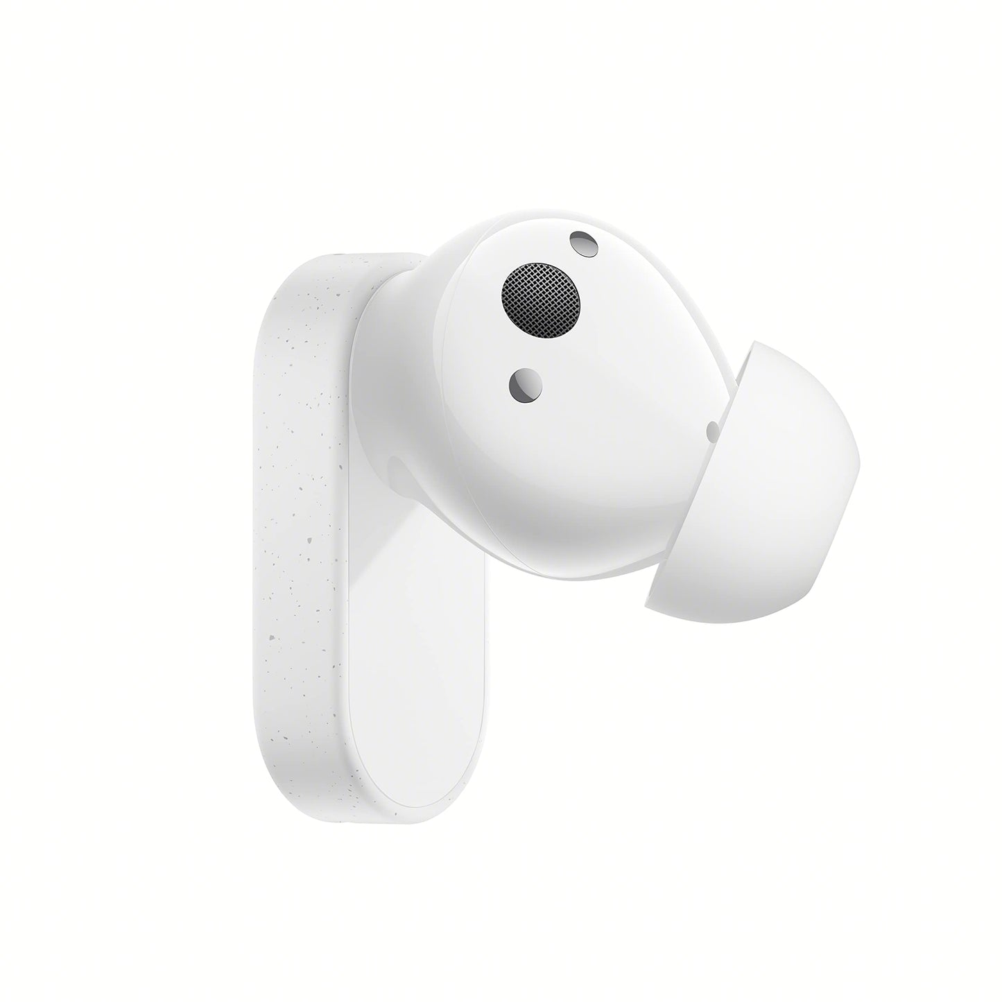 OnePlus Nord Buds 2 TWS in Ear Earbuds with Mic, Upto 25dB ANC 12.4mm Dynamic Titanium Drivers, Playback:Upto 36hr case, 4-Mic Design, IP55 Rating, Fast Charging [Lightening White]