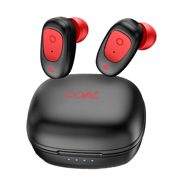 boAt Airdopes 201 | TWS Wireless Earbuds for Sports & Workout, 10mm Drivers, Voice Assistant with Google and Siri