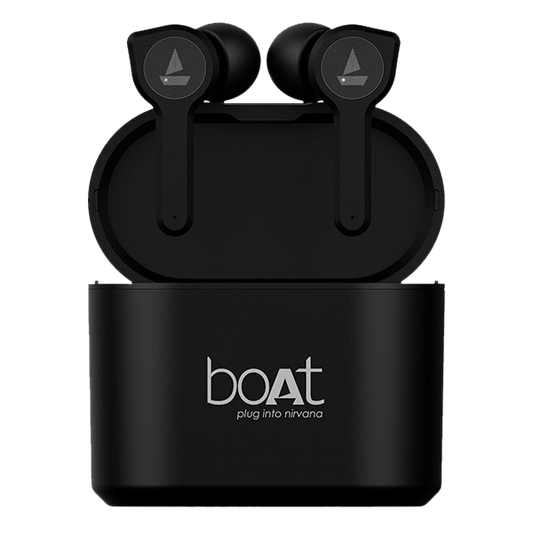 boAt Airdopes 402 | Wireless Earbuds with Powerful 10mm Drivers, ENx™️ Technology, ASAP Charge, 30Hours of Playback Time