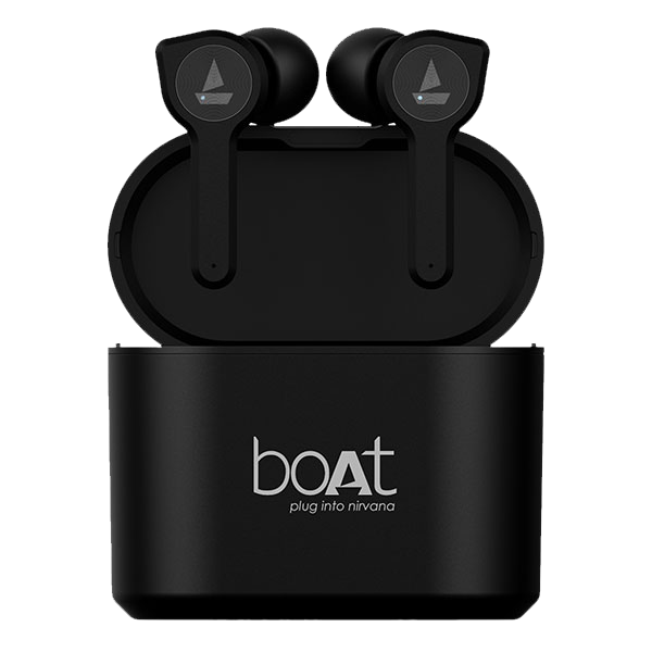 boAt Airdopes 408 | Wireless Earbuds with 10mm drivers, IWP™️ Technology, ENx™️ Technology, Playback Upto 30 Hours