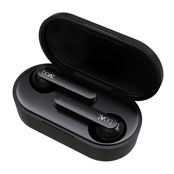 boAt Airdopes 461 | True Wireless Bluetooth Earbuds, Upto 46 Hours Playback, ASAP™ Fast Charge, 600mAh Charging Case