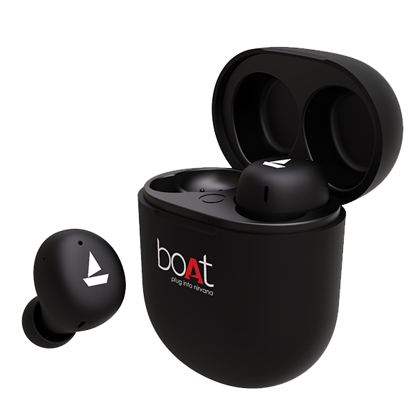 boAt Airdopes 381 | Bluetooth In-Ear Wireless Earbuds with 7mm Rhythmic Dynamic Drivers, Nonstop Music UpTo 20 Hours