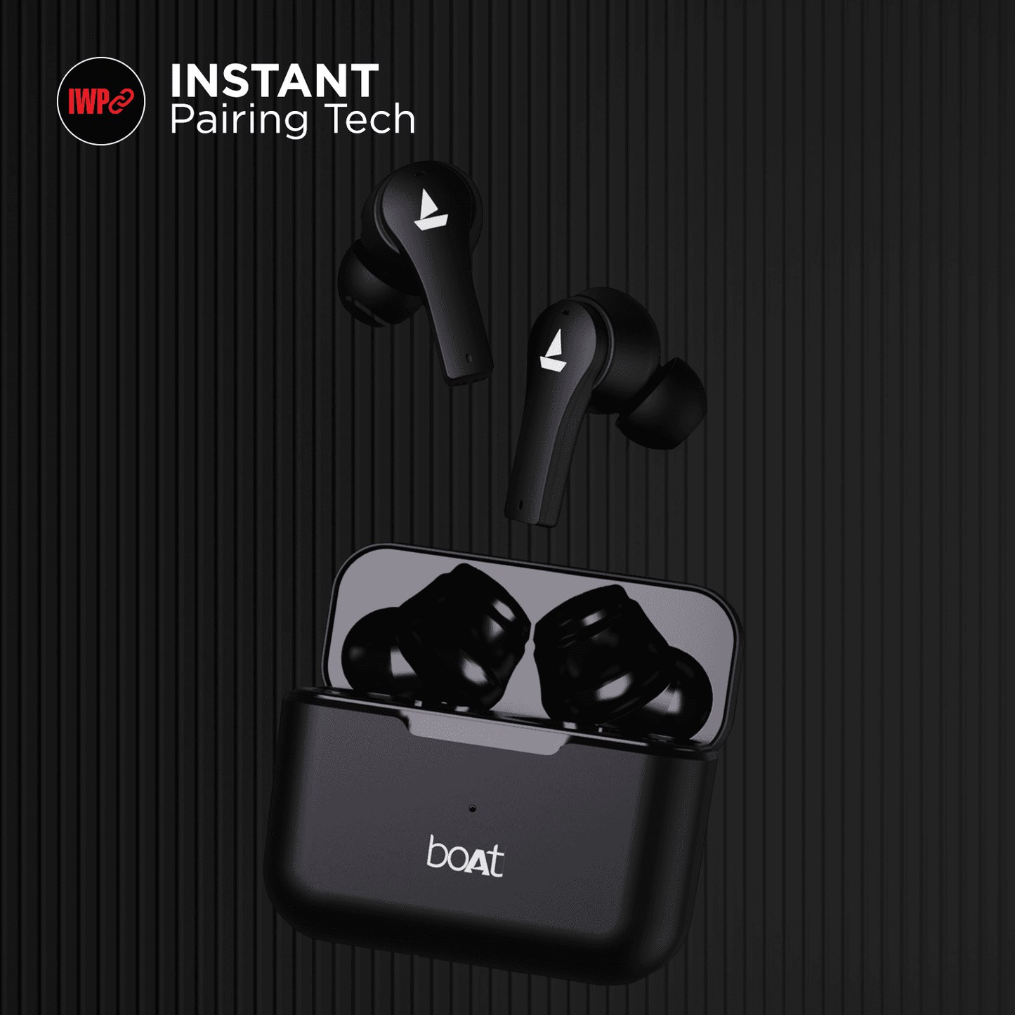 boAt Airdopes 101 | In-Ear Earbuds with 13mm drivers, Music Up To 15 Hours, Type-C Interface, One Touch Voice Assistant