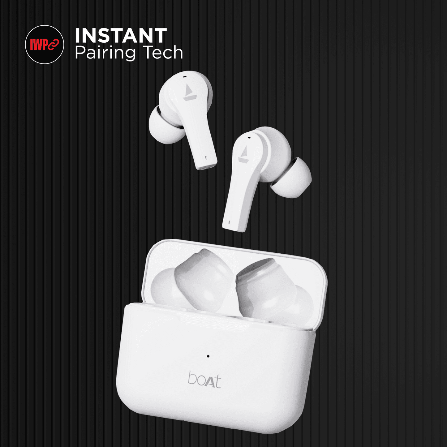 boAt Airdopes 101 | In-Ear Earbuds with 13mm drivers, Music Up To 15 Hours, Type-C Interface, One Touch Voice Assistant