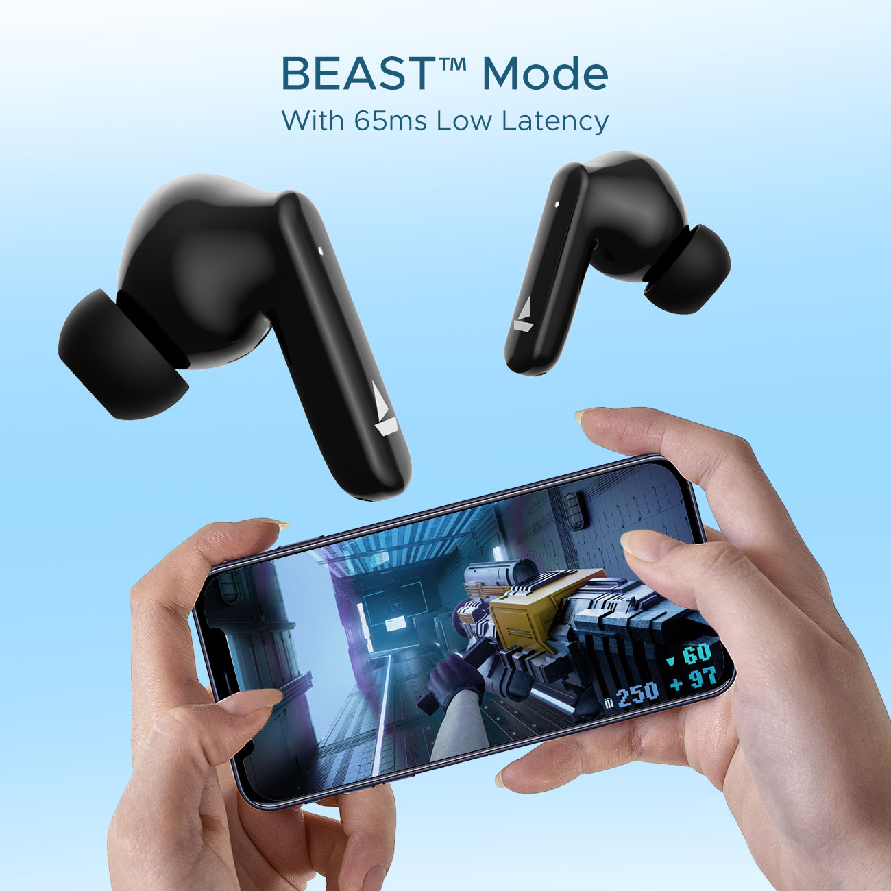 boAt Airdopes 120 | Wireless Earbuds with 40 Hours Playback, BEAST™ Mode, ASAP™ Charge, IWP™ Tech