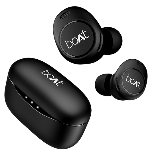 boAt Airdopes 121v2 Plus | Wireless Earbuds with 50 Hours Playback, BEAST™ Mode, ENx™ Technology, IPX4 Resistance