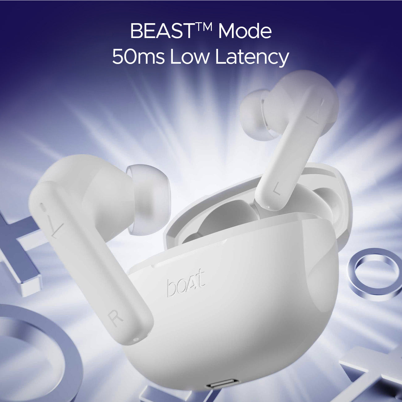 boAt Airdopes 170 | Wireless Bluetooth Earbuds with 13mm Drivers, Upto 50 Hours of battery life, BEAST™ Mode, Quad Mics with ENx™ Technology