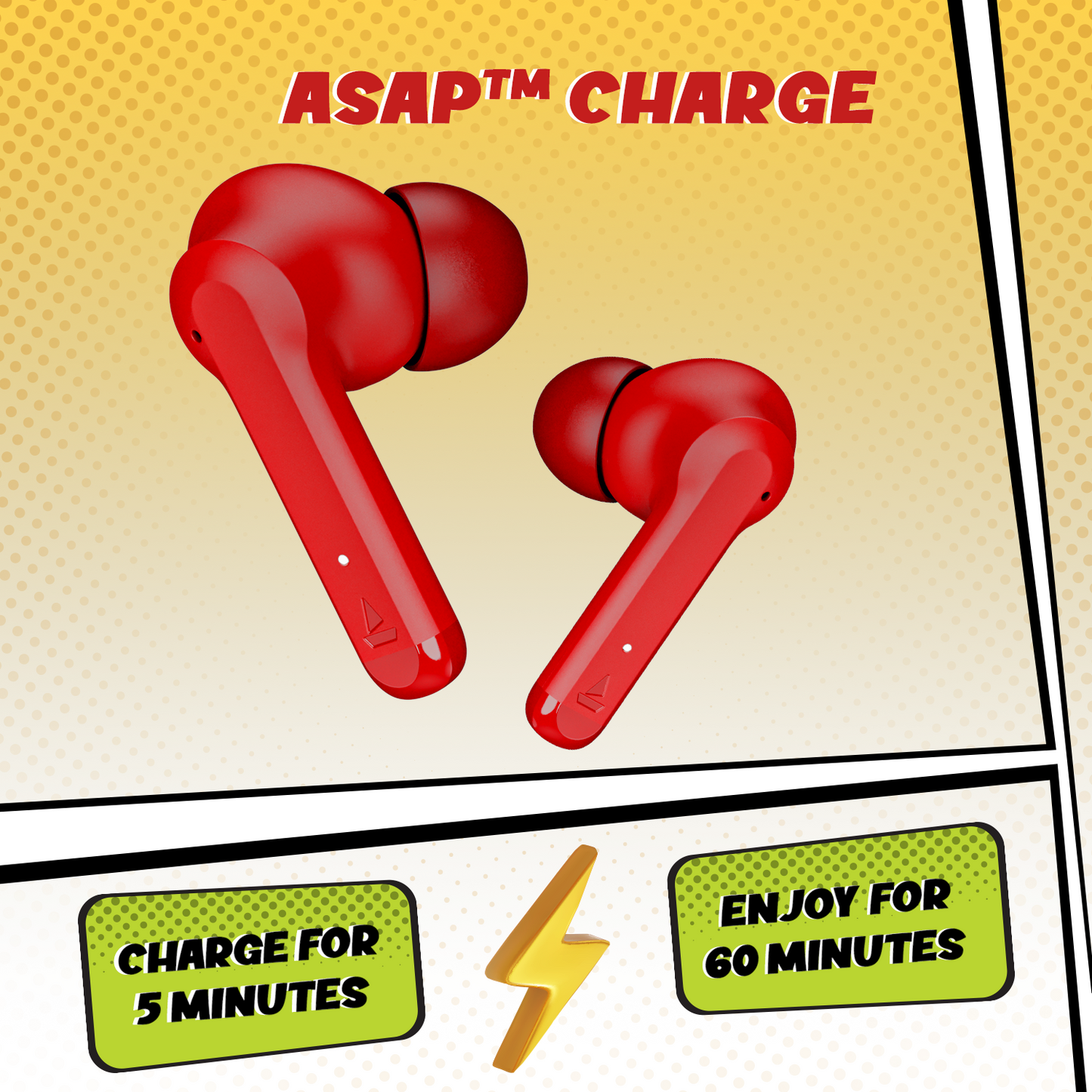 boAt Airdopes 458 | Wireless Earbuds with 30 Hours Playback, BEAST™ Mode, ENx™ Technology, ASAP™ Charge