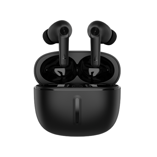 boAt Airdopes Max | Wireless Earbuds with 100 Hours Playback, ENx™ Technology, ASAP™ Charge, BEAST™ Mode, 13mm Drivers