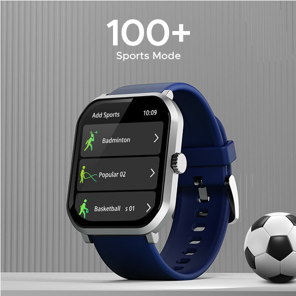 boAt Ultima Select | Smartwatch with 2.01" (5.10 cms) AMOLED Display, 100+ Watch Faces, 100+ Sports Modes