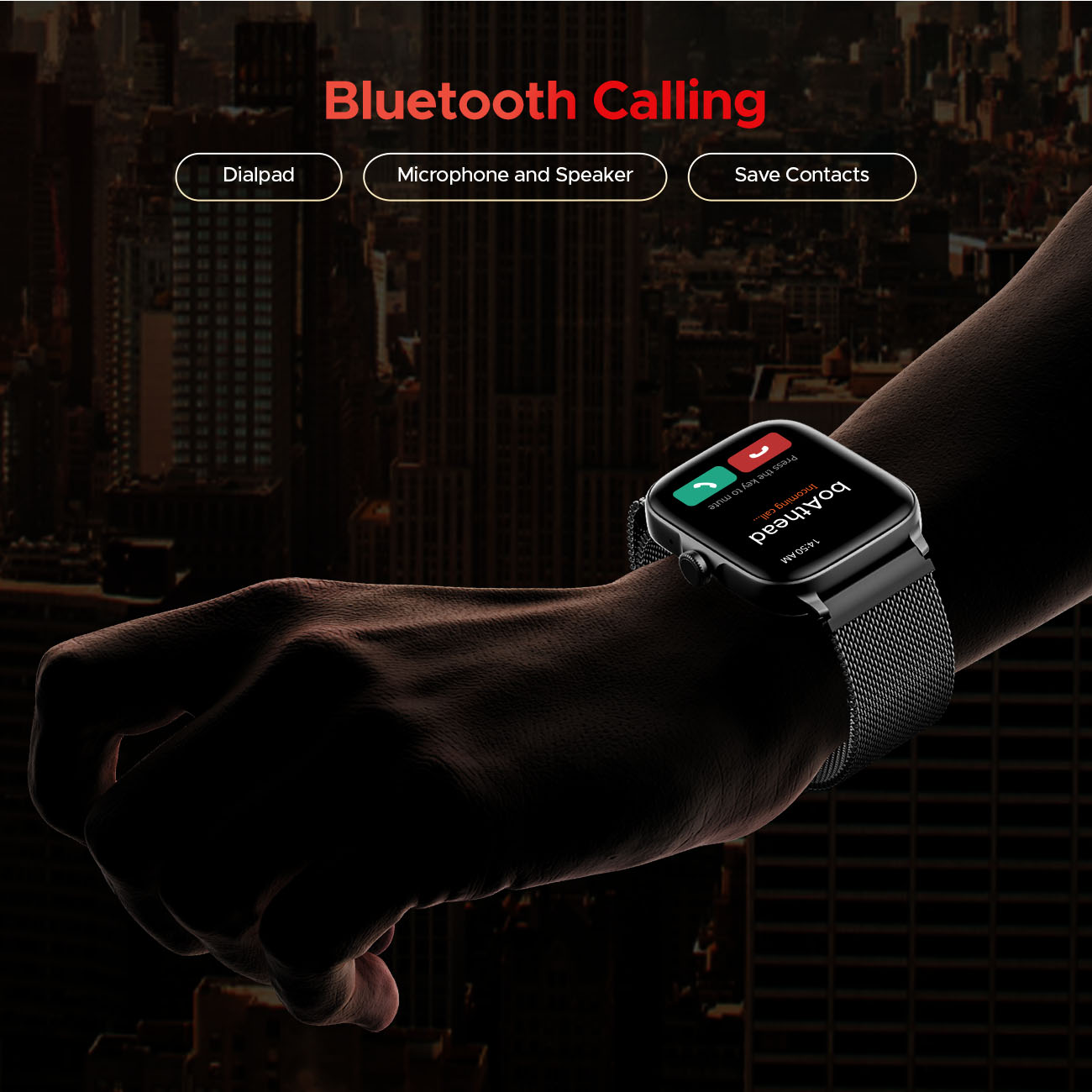 boAt Storm Call 3 | Smartwatch with built-in Map Navigation, 1.83" HD Display, BT Calling, 700+ Activity Modes, SOS Feature