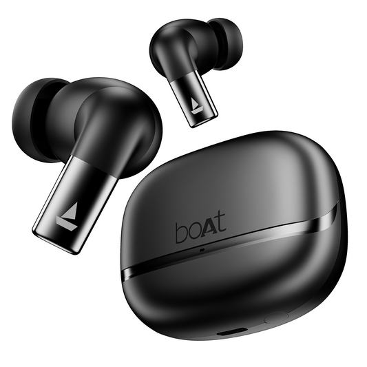 boAt Airdopes Ultra Pro | Wireless Earbuds with 100 Hours Playback, Immersive Spatial Audio, Multipoint Connectivity