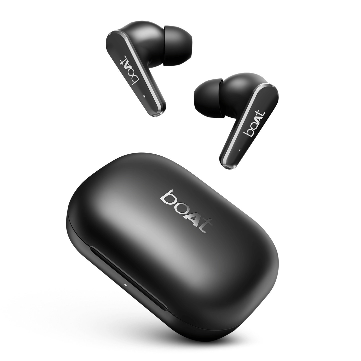 boAt Airdopes 280 ANC | Wireless Earbuds with ANC up to 32dB, Quad Mics ENx™ Tech, 60 Hours Playback