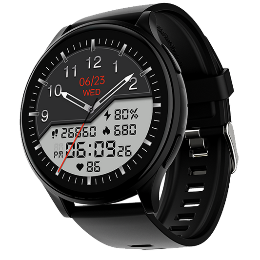 boAt Lunar Prime | Premium Round AMOLED 1.45" (3.68 cm) Display Smartwatch with Bluetooth Calling, Watch Face Studio, 700+ Active Modes