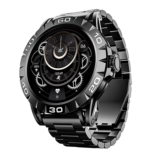 boAt Enigma Z30 | Smartwatch with 1.39" TFT Display, BT Calling, 100+ Watch Faces, Luxurious Metal Body