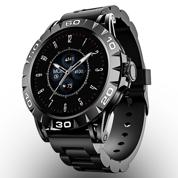 boAt Enigma Z30 | Smartwatch with 1.39" TFT Display, BT Calling, 100+ Watch Faces, Luxurious Metal Body