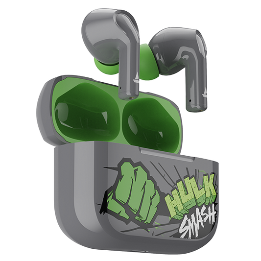 boAt Airdopes 161 Hulk Edition | Wireless Earbuds with 40 Hours Playback, ASAP™ Charge, boAt Immersive Sound, Bluetooth v5.1