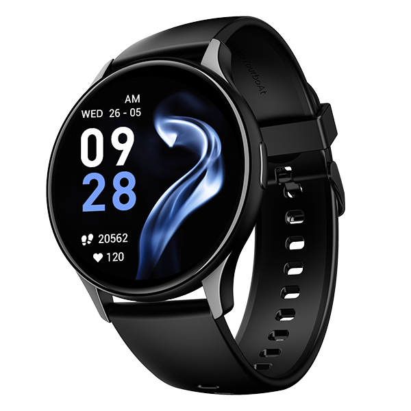 boAt Lunar Peak | Premium Smartwatch with Bluetooth Calling, 100+ Sports Modes, AI Voice Assistant, SpO2 measurement