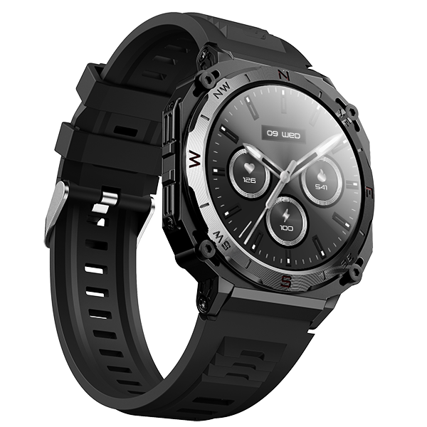 boAt Enigma X500 | Smartwatch with 1.43" (3.63 cm) AMOLED Round Display, BT Calling, 100+ Watch Faces, 100+ Sports Modes