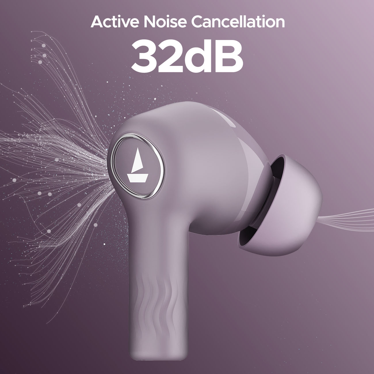 boAt Nirvana Ion ANC | Wireless Earbuds with Active Noise Cancellation, ENx™ Technology, 120 Hours Playback, BEAST™ Mode