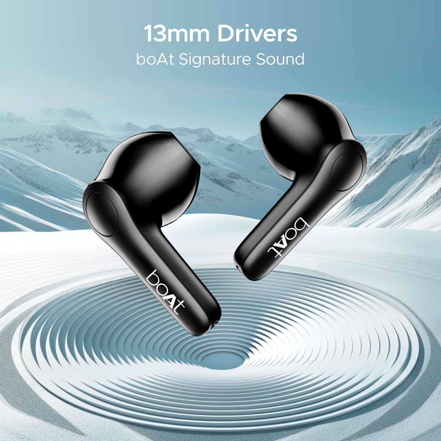 boAt Airdopes Atom 81 Pro | Wireless Earbuds with 100 Hours Playback, Quad Mics with ENx™, In-ear Detection, IPX5 Resistance