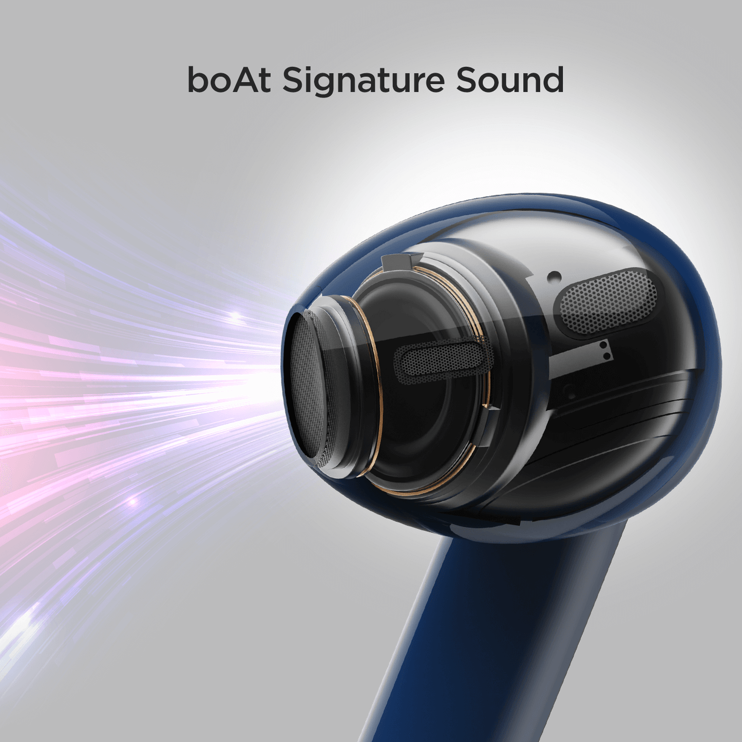 boAt Airdopes 100 | TWS Wireless Earbuds with 50 Hours Playback Time, Quad Microphone, IWP™ technology