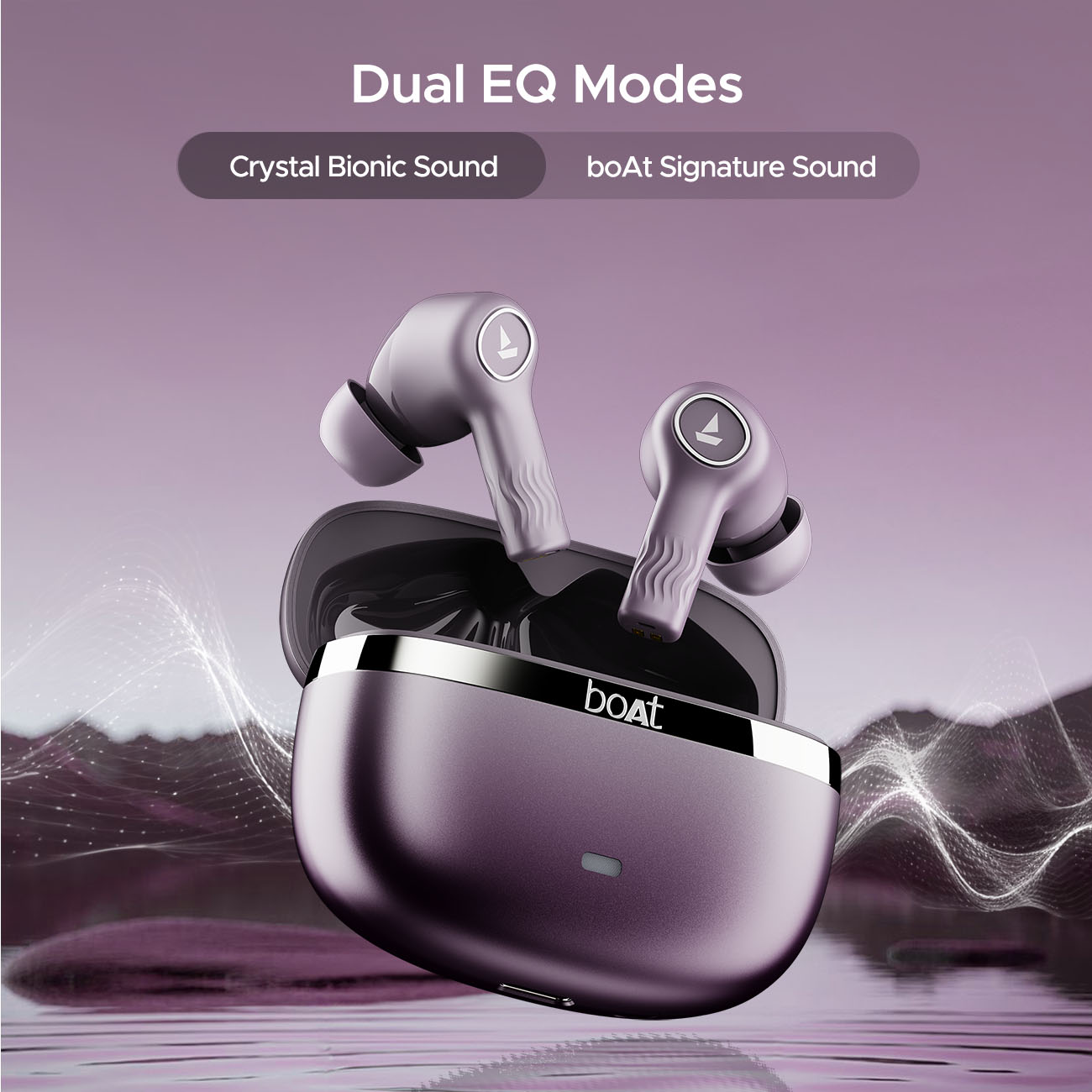 boAt Nirvana Ion ANC | Wireless Earbuds with Active Noise Cancellation, ENx™ Technology, 120 Hours Playback, BEAST™ Mode