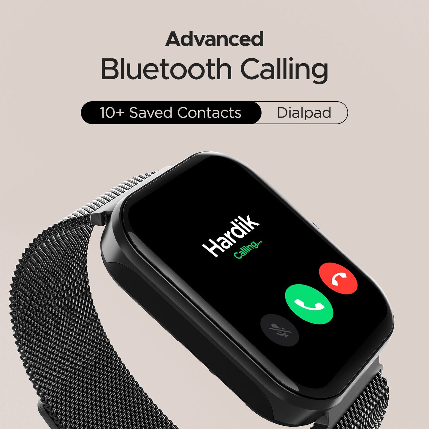 boAt Ultima Connect Max | Biggest 2" (5.08 cm) HD Display Smartwatch, BT Calling, Vibrations and DND Mode, 100+ Sports Mode