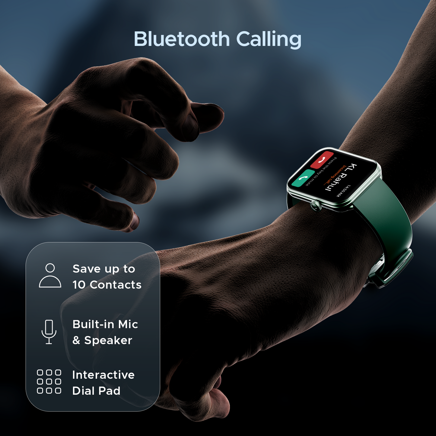 boAt Storm Plus | Smartwatch with 1.78" (4.52cm) AMOLED Display, BT Calling, 100+ Sports Modes, SpO2 monitoring