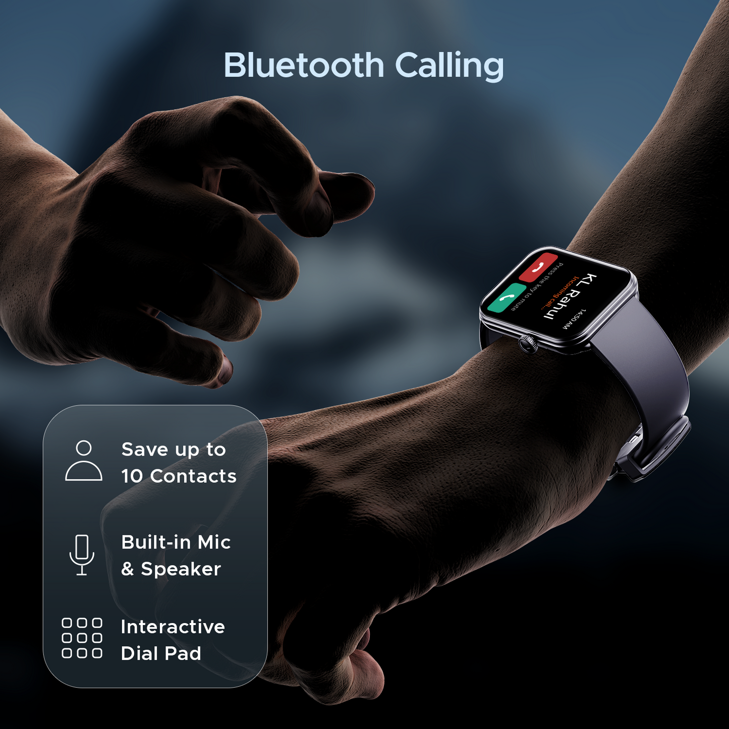 boAt Storm Plus | Smartwatch with 1.78" (4.52cm) AMOLED Display, BT Calling, 100+ Sports Modes, SpO2 monitoring