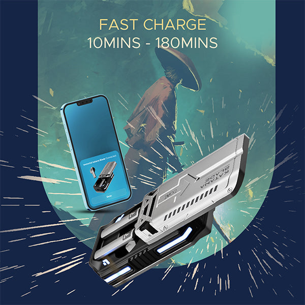 boAt Immortal Katana Blade | Bluetooth Gaming Wireless Earbuds with 50 Hours Playback, Dynamic RGB LEDs, BEAST™️Mode