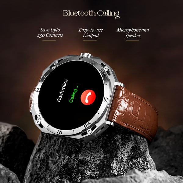 boAt Enigma Z20 | Luxury Smartwatch with 1.51" Round HD Display, IP68 Water & Dust Resistance, Multiple Sports Modes