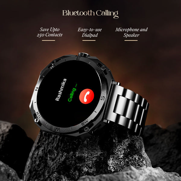 boAt Enigma Z20 | Luxury Smartwatch with 1.51" Round HD Display, IP68 Water & Dust Resistance, Multiple Sports Modes