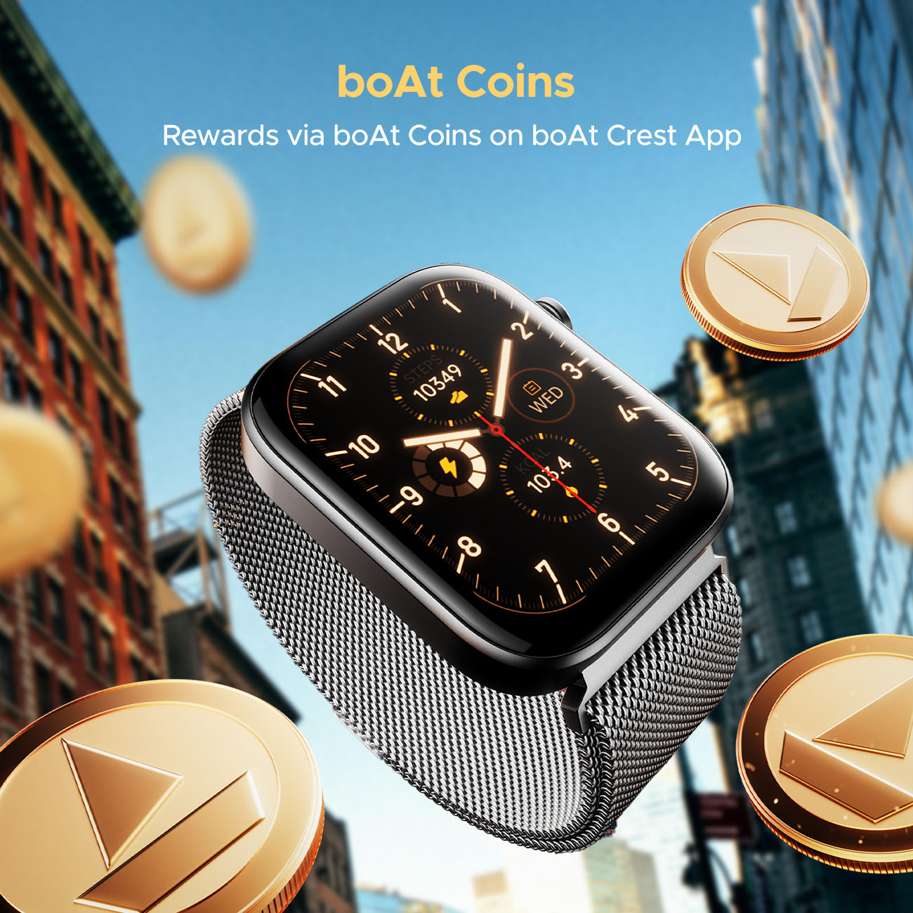 boAt Storm Call 3 | Smartwatch with built-in Map Navigation, 1.83" HD Display, BT Calling, 700+ Activity Modes, SOS Feature