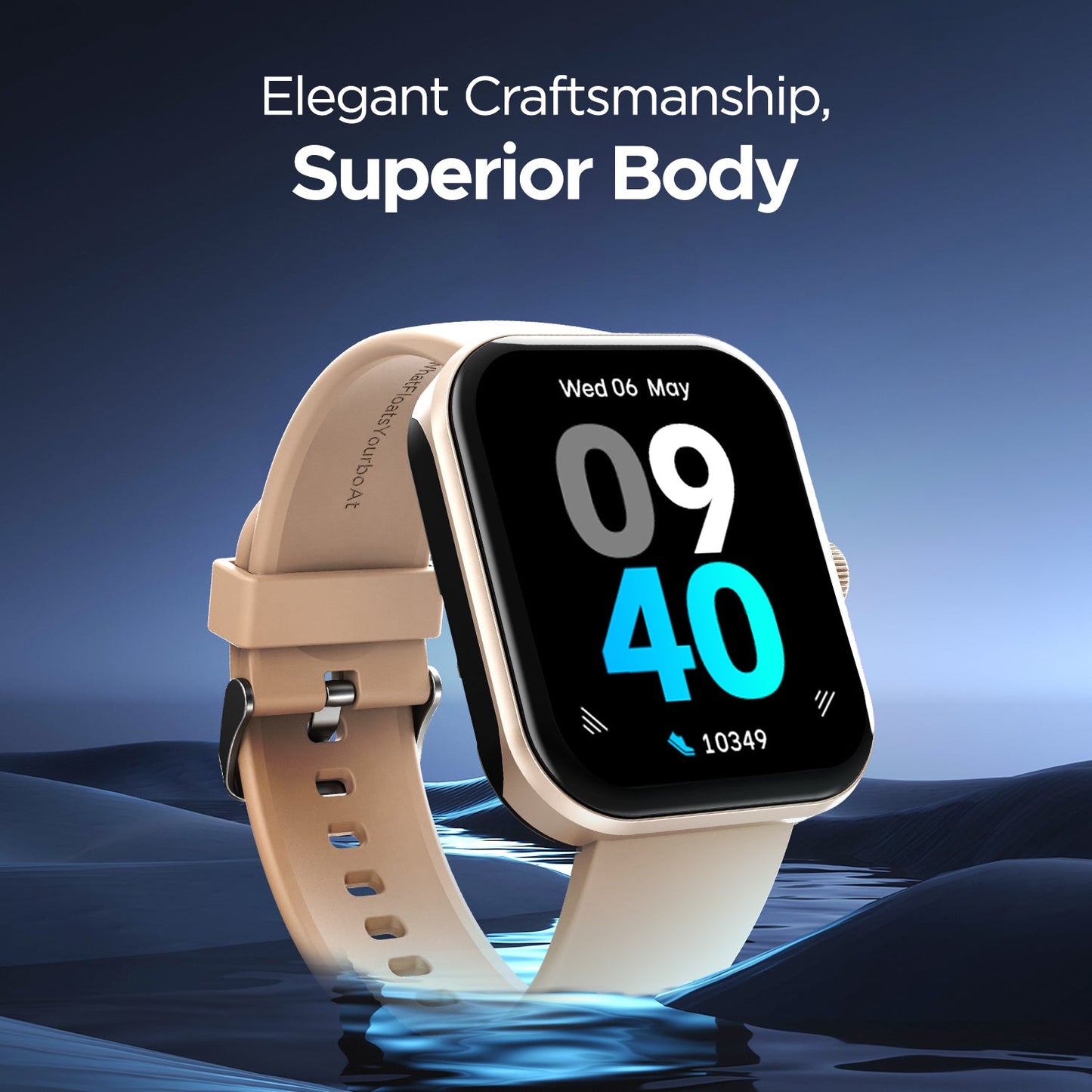 boAt Ultima Connect Max | Biggest 2" (5.08 cm) HD Display Smartwatch, BT Calling, Vibrations and DND Mode, 100+ Sports Mode